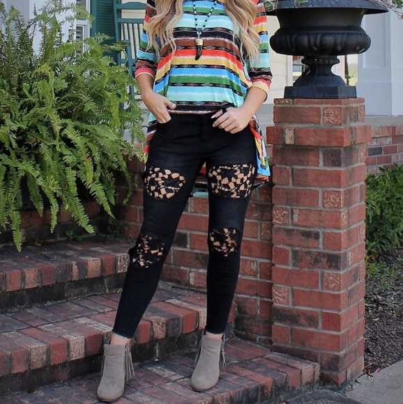 Lucky & Blessed Denim - Lucky& Blessed💋Black Ankle Skinny Jeans Brand New